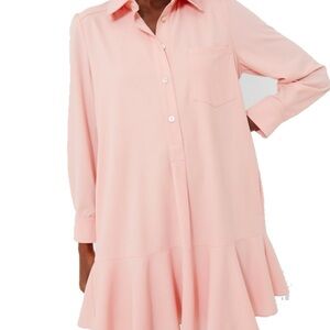 Tuckernuck Callahan Chic Pink Button-Up Dress